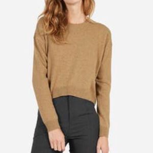 Everlane cropped cashmere sweater